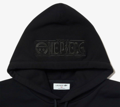 LACOSTE × ONE PIECE Cover Art Print Hoodie Limited quantity in 