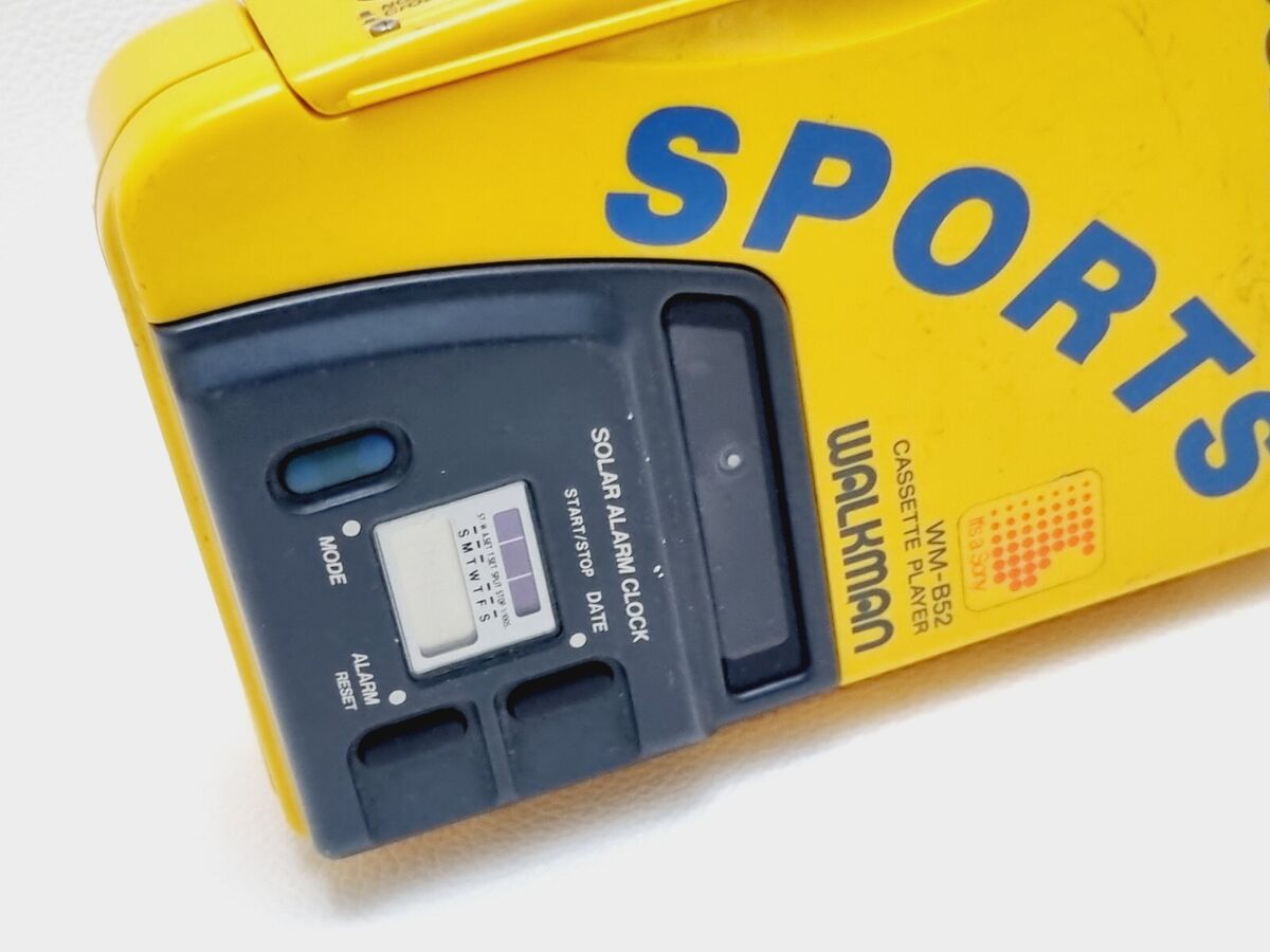 Vintage Sony Walkman Sports Cassette Player WM-B52 | eBay Vintage Sony Walkman Sports Cassette Player WM-B52 | eBay