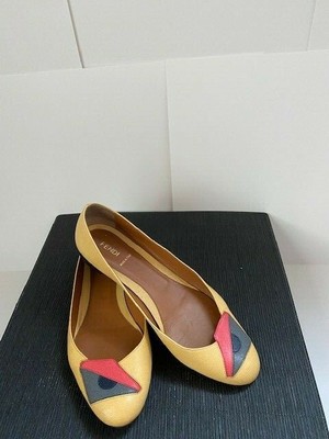 fendi monster flats
