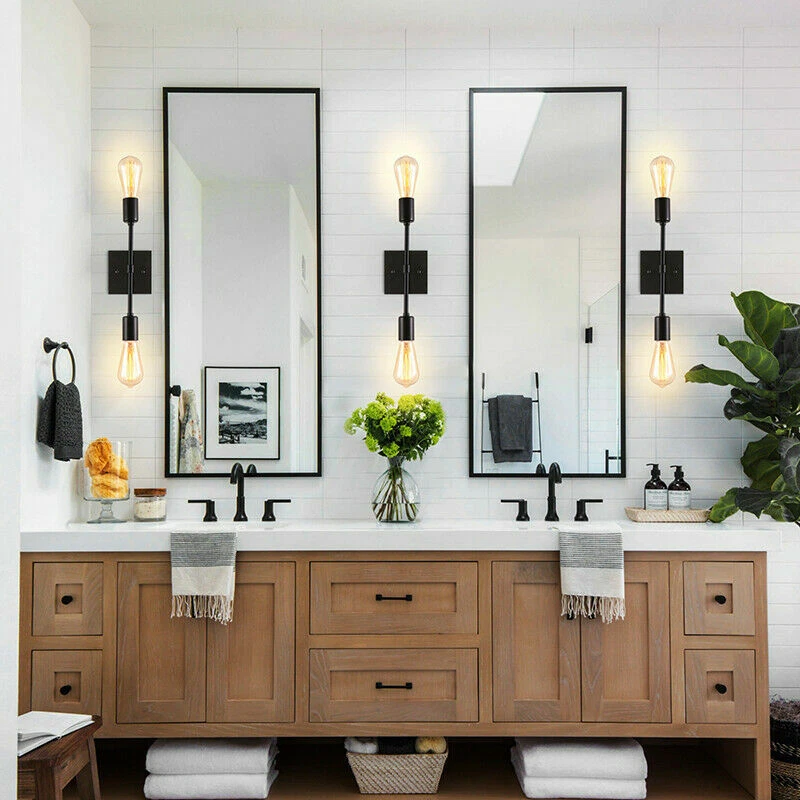 Modern industrial on sale vanity light
