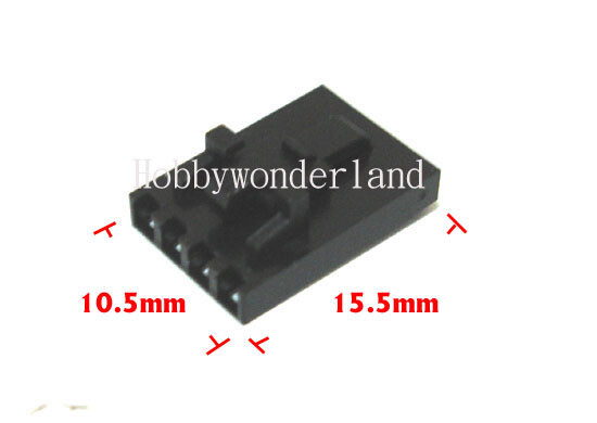 爬虫類ケージ 904545 鍵 配線孔キャップ② 2543 2520 2.54mm 4-Pin mini latch male lock PCB connector