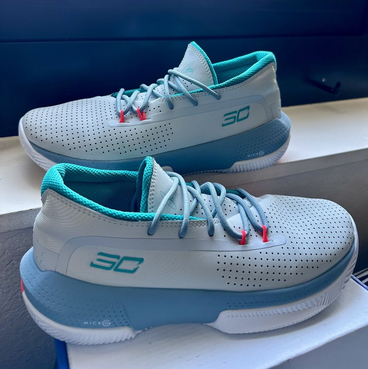 Under Armour SC 3ZERO ネイビー シューズ　　28cm Under Armour UA SC 3ZERO III Curry Kid's Blue/Black