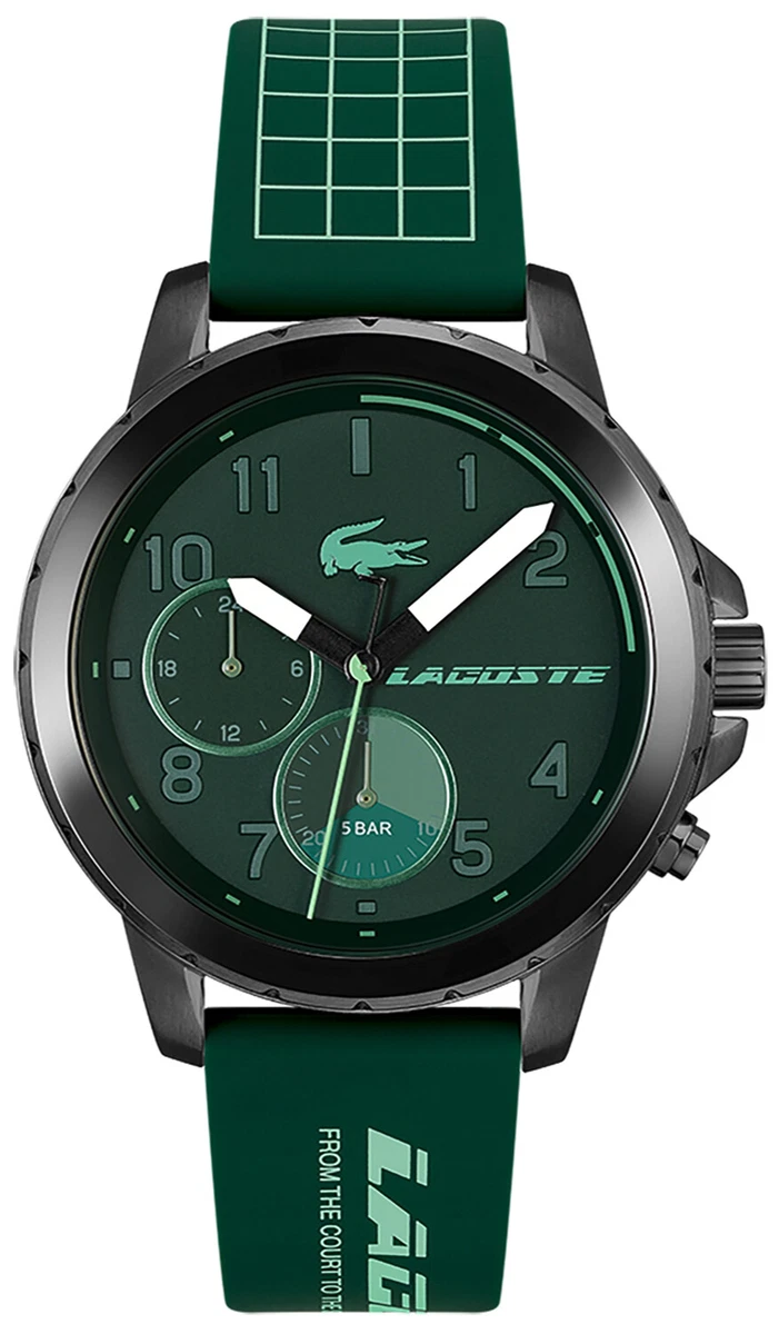 Lacoste Black Mens Multi Dial Watch Endurance 2011218 | eBay