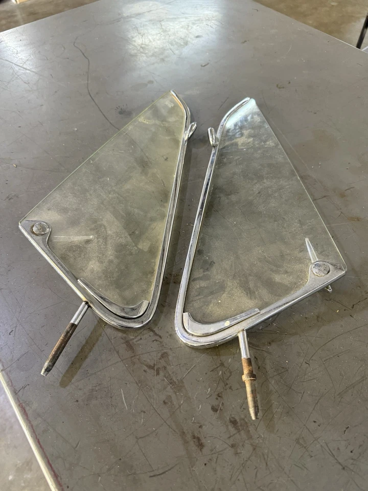 Пара б/у оригинальных окон крыла Porsche 911 912 Targa SEKURT - Изображение 2 из 2