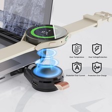 Protable Magnetic Wireless Charger For Samsung Galaxy Watch 8/7 Ultra/6/5/4