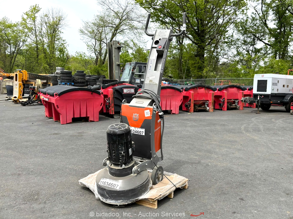 2023 Husqvarna BMG-555 Planetary Concrete Grinder Floor Polisher 230V bidadooPENNSYLVANIA - NO RESERVE AUCTION - bidadoo Auctions