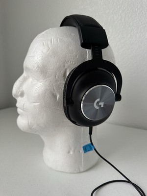Logitech G Pro X Wired Gaming Headset Black Tested No Microphone