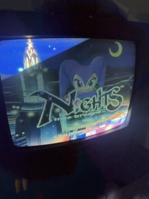 SEGA Nights Into Dreams... Sega Saturn NTSC-U/C Not For Resale Manual Included