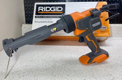 #ad RIDGID 18V Cordless R84044B 10 oz. Cordless 18V Caulk Gun and Adhesive Gun $85.00