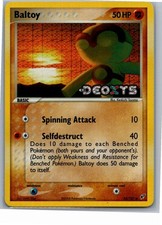 Baltoy Common Deoxys 53/107 Reverse on eBay
