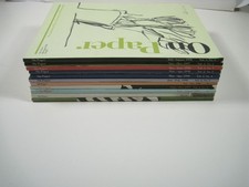 Lot of 11 On Paper Magazine 1997 to 1998 Art Photography Set