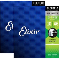 Elixir Electric Guitar Strings with OPTIWEB C...