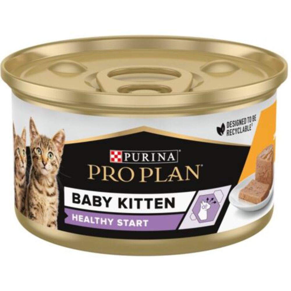 PURINA PROPLAN BABY KITTEN HEALTY START 85 GR.