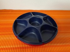 Tupperware Original Party Snackplatte / Rondell / Servierplatte mit Deckel