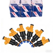 6pc Bosch Oem Fuel Injector For Bmw 5 6 7 Series E23 E24 E28 M30 B34 B35 New