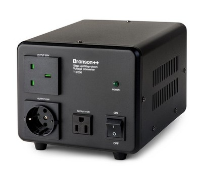 Bronson++ TI 2000 110 Volt USA Spannungswandler RingkernTransformator 2000 Wa...
