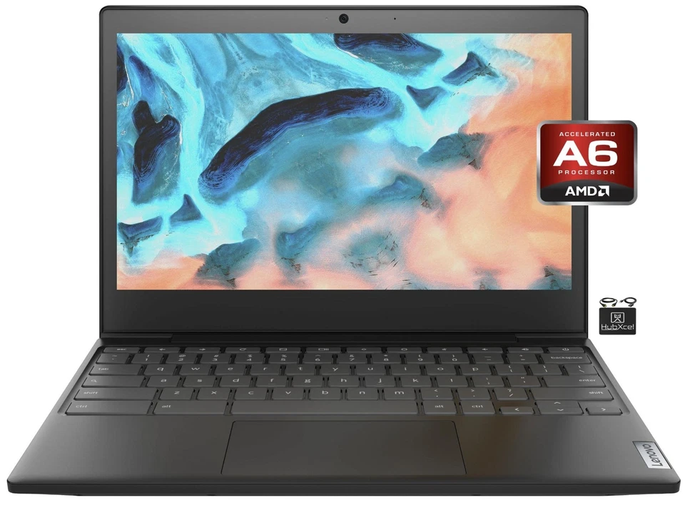 Portátil Lenovo 2022 Chromebook 3 11,6" HD AMD A6-9220C 4 GB RAM 32 GB eMMC Foto 2 de 4