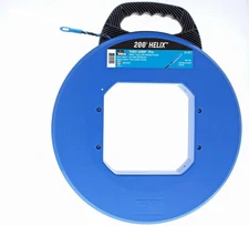 Ideal Industries Fish Tape, 200 Ft. Helix, Molded Tip