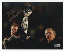 Mike Holmgren autographed signed 8x10 photo Beckett BAS COA Green Bay Packers SB