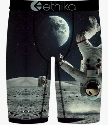 Ethika the MID ''ASTRO BACKFLIP'' Astronaut Boxers Men's XXL 39-41 NIP