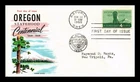 Dr Jim Stamps Oregon Statehood Centennial First Day Cover 1959 Fluegel Covers