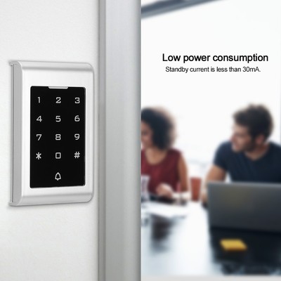 125KHZ Door Opener 2000 Users Wiegand26 Card Password Security Entry Sy Hot