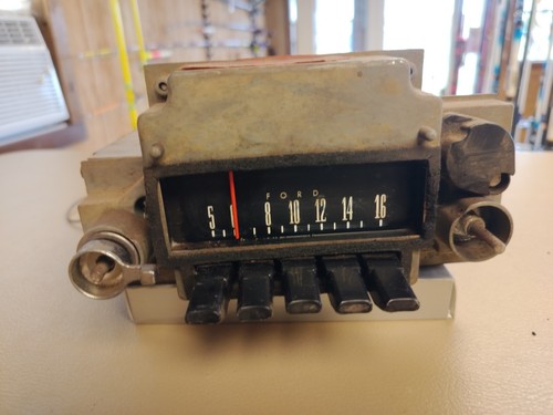 UNTESTED 1967 Ford Fairlane AM radio stereo factory OEM 67 7TPO
