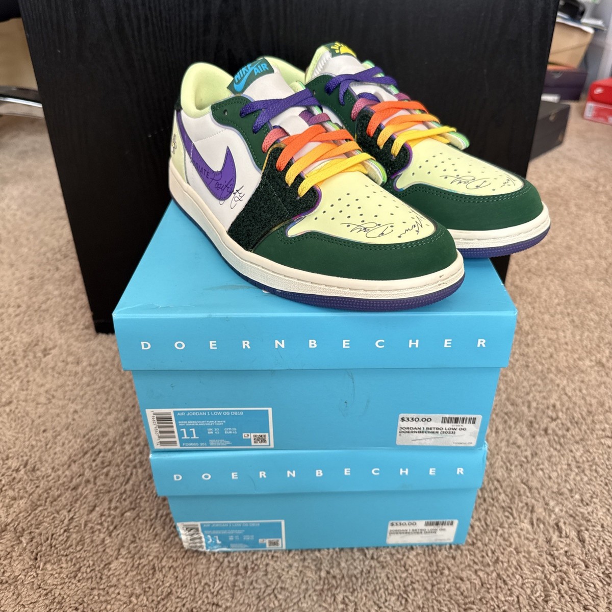 Size 11 - Jordan 1 Retro Low OG Doernbecher 2023 FD9665-351 