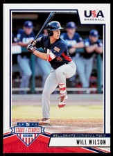 2019 Panini Stars & Stripes USA Baseball Will Wilson 19