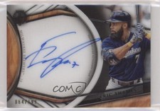 2018 Topps Tribute Tribute Auto 64/199 Eric Thames #TA-ET Auto d4y