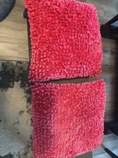 Hot Pink Fluffy Decorative Pillows