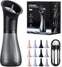 Ear Wax Removal with LED Display, Electric Ear Cleaner, Rechargeable Earwax Rem