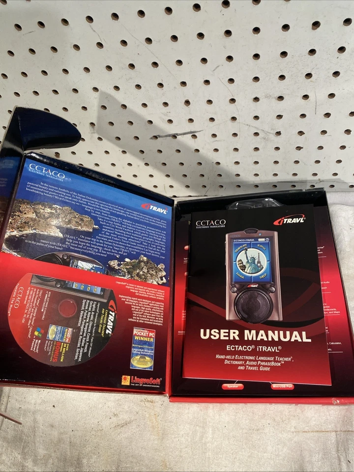 ECTACO iTRAVL NTL Electronic 2-way Speech To Speech Translator Travel Language - Image 2 of 4