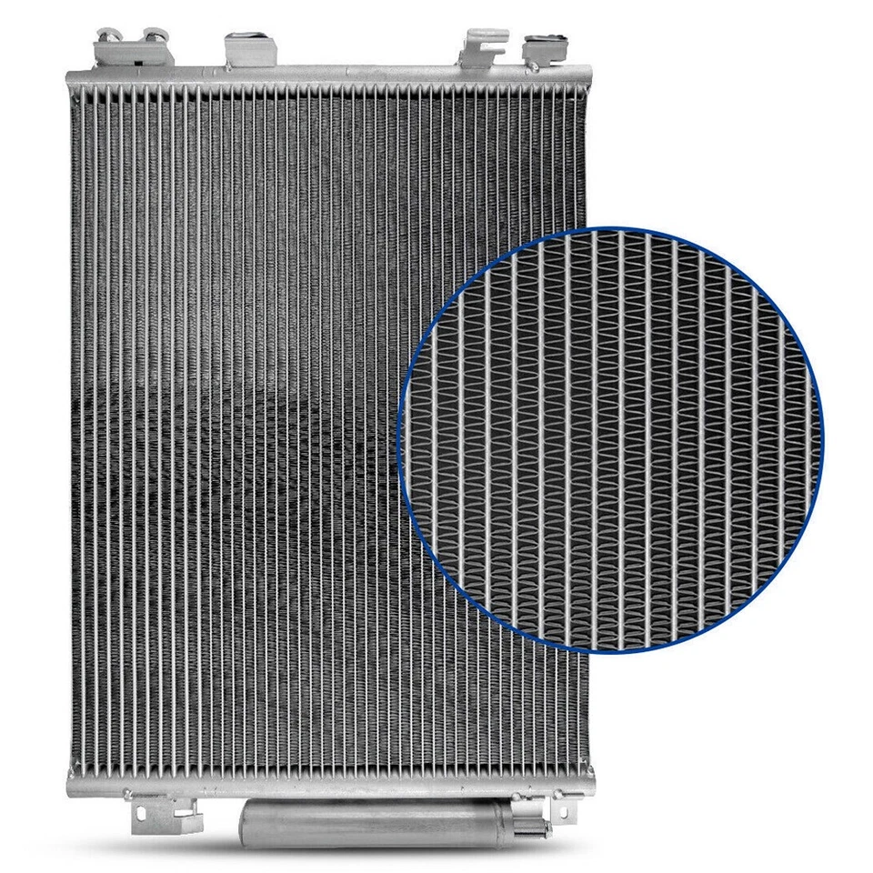 Kit de radiador y condensador de aire acondicionado para 11-19 Chrysler 300 2011-2019 Dodge Challenger Foto 4 de 4