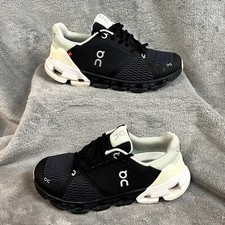 On Cloud Cloudflyer 4 Running Shoes Womens W6 Black White Performance