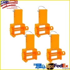 4Pack Steel Trailer Stake Pocket Winch Utility 16200 lbs Capacity & 5400 Lbs WLL