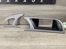 OEM AUDI S5 Dash Center Navigation Display Screen Trim Bezel PAIR