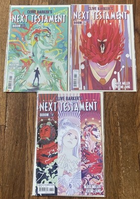 Clive Barker s NEXT TESTAMENT #1 #6 #11 - BOOM 2013 Mixed Lot