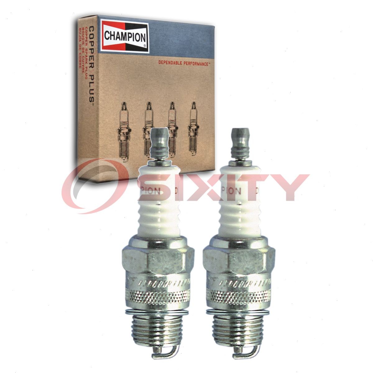 2 pc Champion Industrial 549 Spark Plugs for D18Y C86S 92231 82 2910 18-82 hs