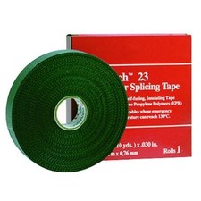 3M 23-1"X30' Insulating Elec Tape, 1Inx30ft, Scotch 23