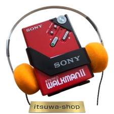 SONY Cassette Player Walkman WM-2 Holder  new headphones Tested