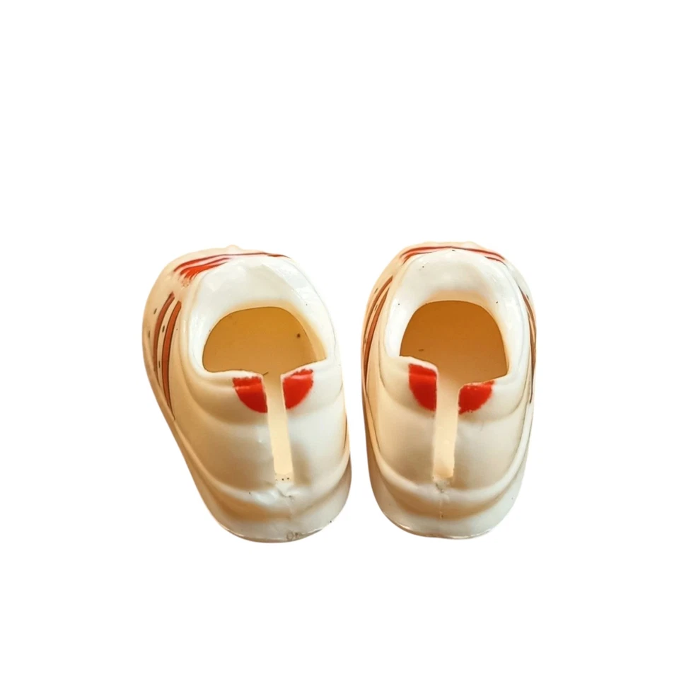 ZAPATO ZAPATILLA DEPORTIVA A RAYAS BLANCAS MASCULINO ESCALA 1/6 12" Figura Moda Muñeca KEN Fresh Squad Foto 4 de 4