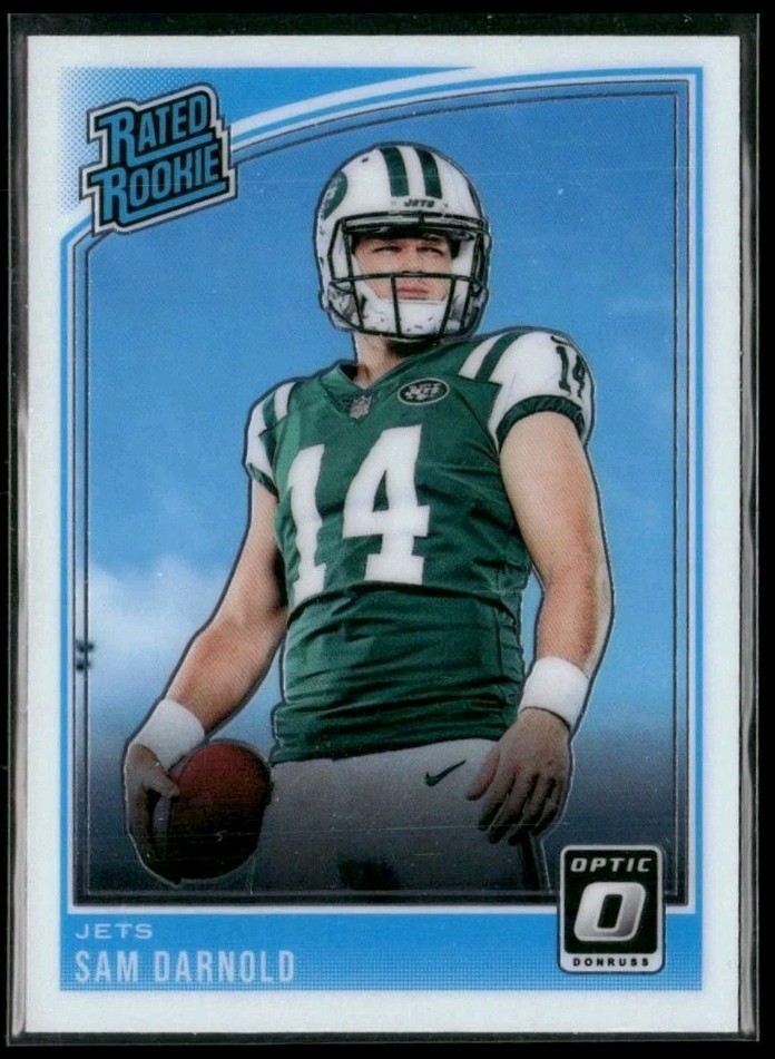 2018 Donruss Optic Sam Darnold #151 Rookie RC New York Jets Seattle Seahawks