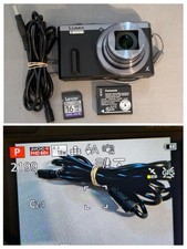 Panasonic Lumix 18.1MP Digital Camera Wifi GPS 3 In LCD Screen DMC-ZS40 Working