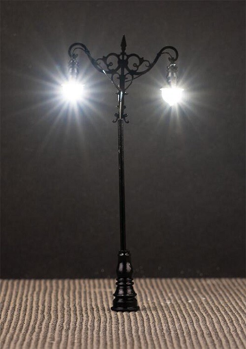 Faller 180106 - 1/87 / H0 LED Lantern, Ball Hanging Lights, 3 Pieces