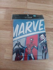 Gap Kids 2 Piece Pajama Set Shorts Marvel Boys Size 10 Loose Fit Spiderman New