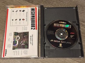MechWarrior 2 Sega Saturn Complete CIB Authentic Good Shape