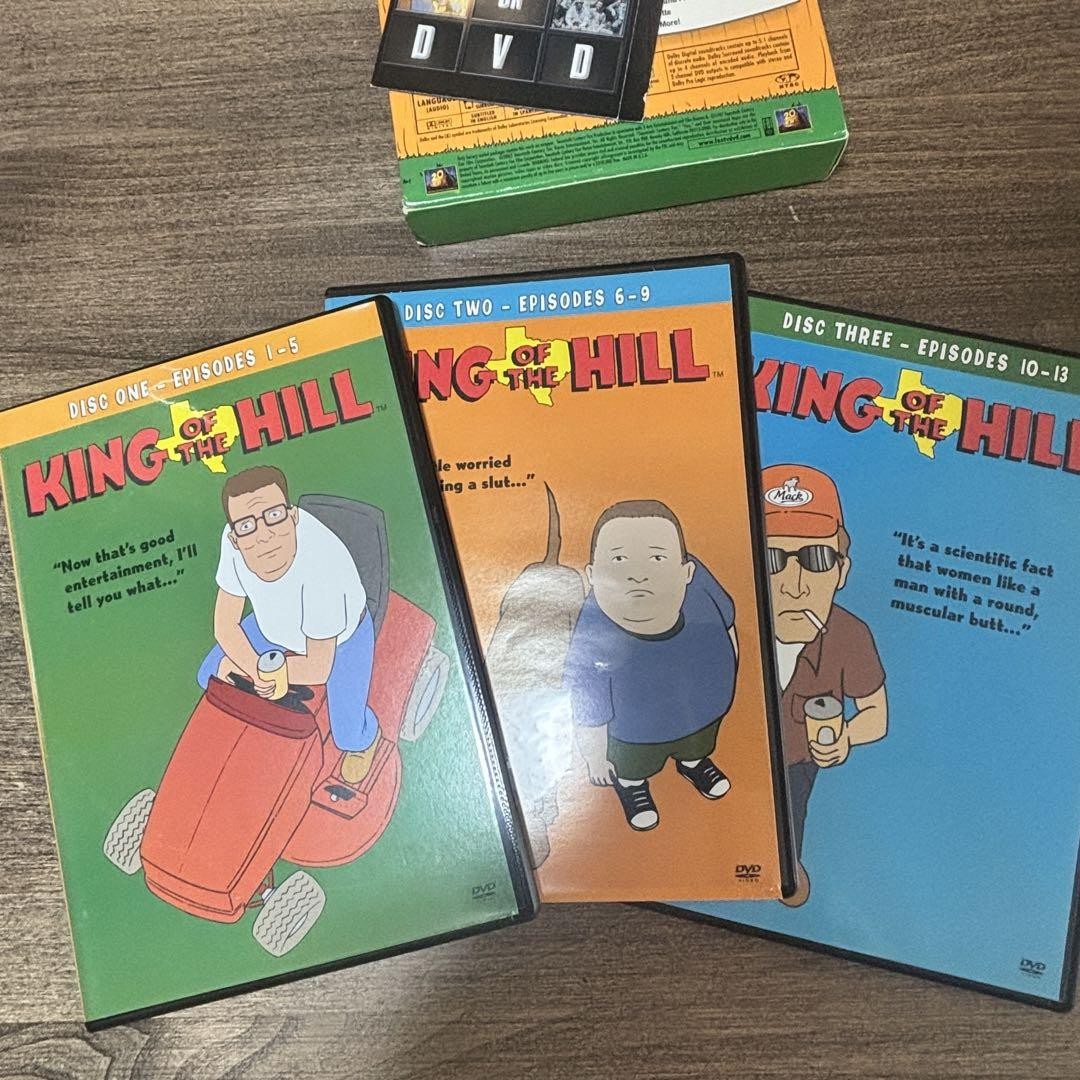 KING OF THE HILL SEASONS 1-6 DVD19枚 セット ?media_id=10156538061153512