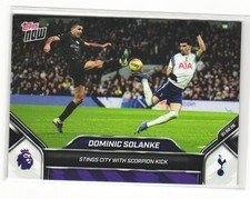 Dominic Solanke 2025-26 Premier League Topps Now #125 - Scorpion Kick Tottenham