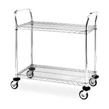 Metro 4W650 Wire Cart, 24 In. W, 36 In. L
